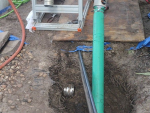 127' Sewer Pipe Line Repair in Pompano Beach, FL
