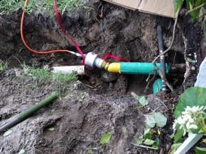20\' Sewer Pipe Line Repair in Lake Worth, FL